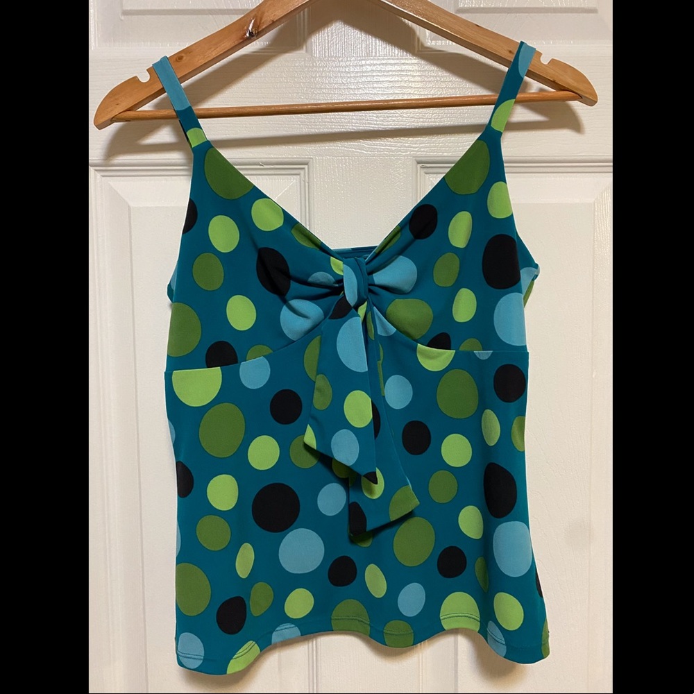 Polka dot tank top